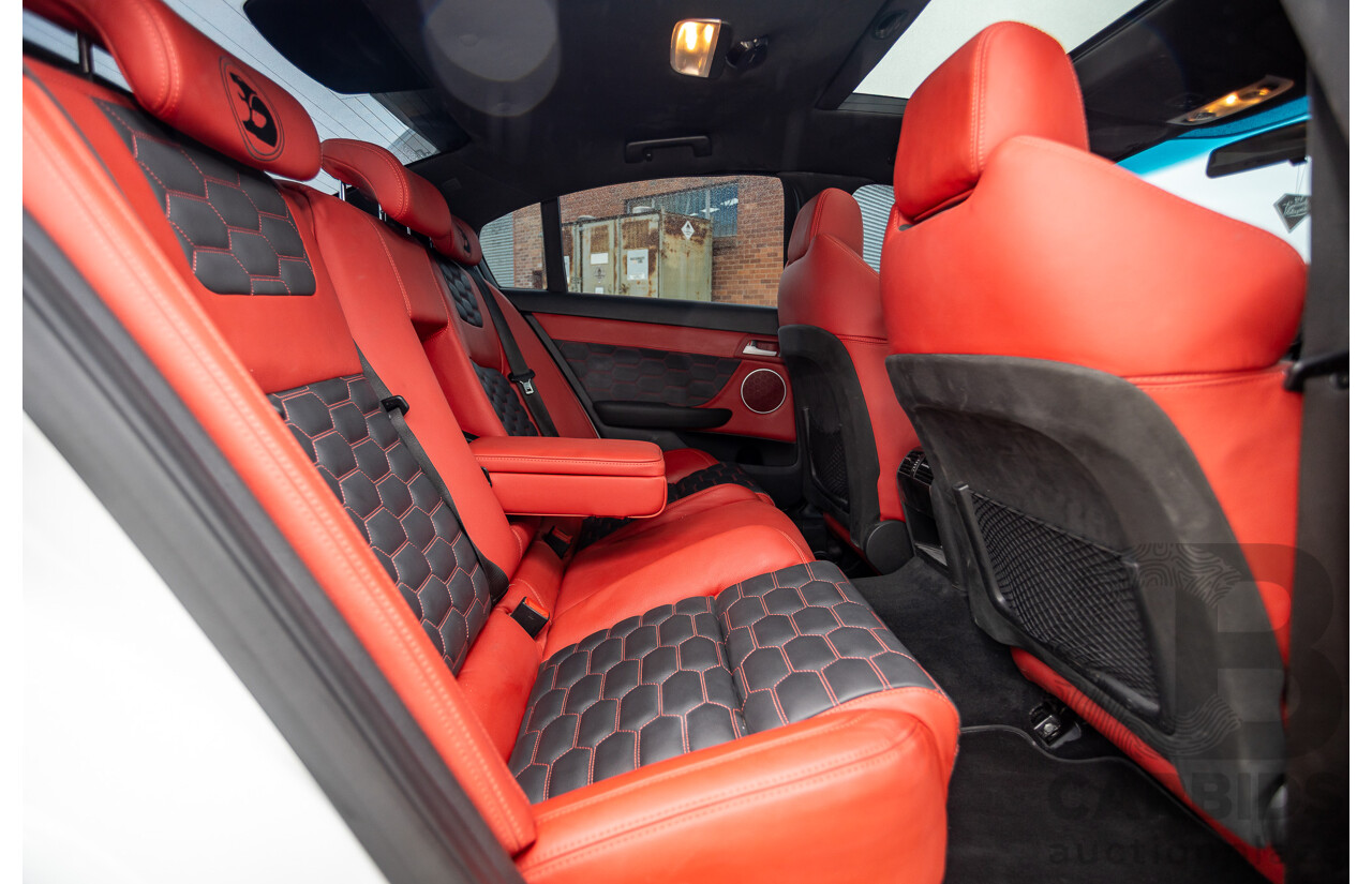 6/2009 Holden Special Vehicles HSV VE GTS MY08 Upgrade Build Number #960 4d Sedan White Turbocharged V8 1100hp+