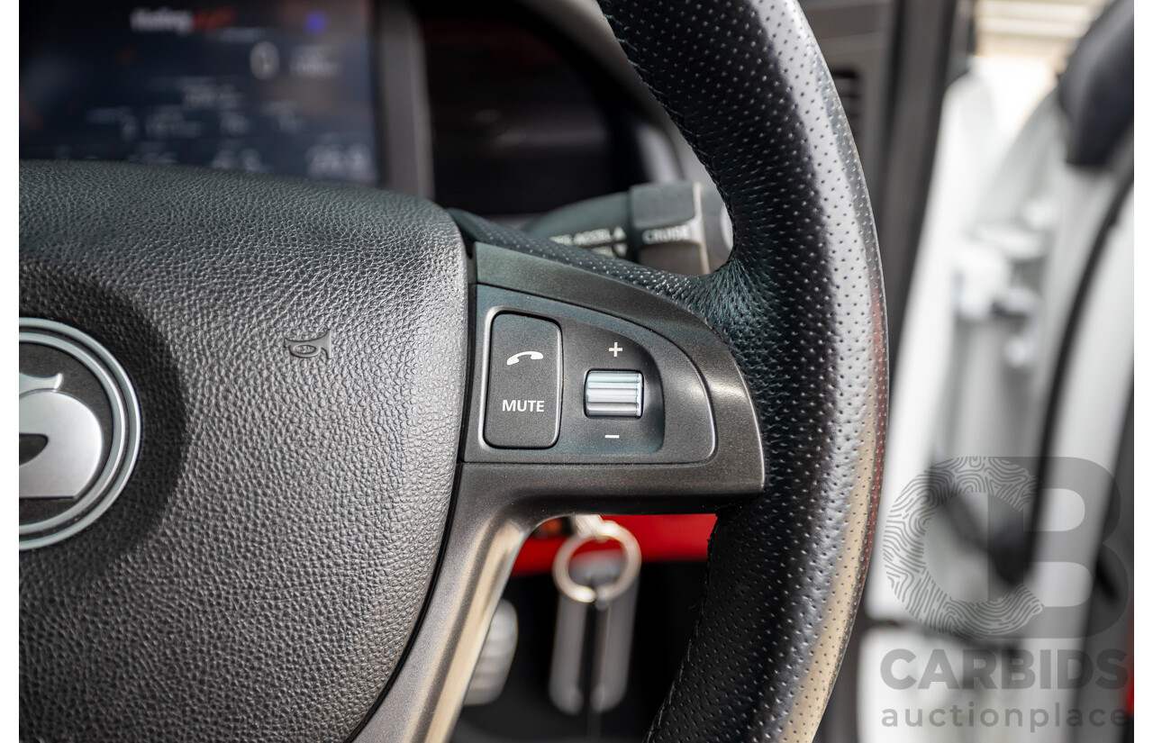 6/2009 Holden Special Vehicles HSV VE GTS MY08 Upgrade Build Number #960 4d Sedan White Turbocharged V8 1100hp+