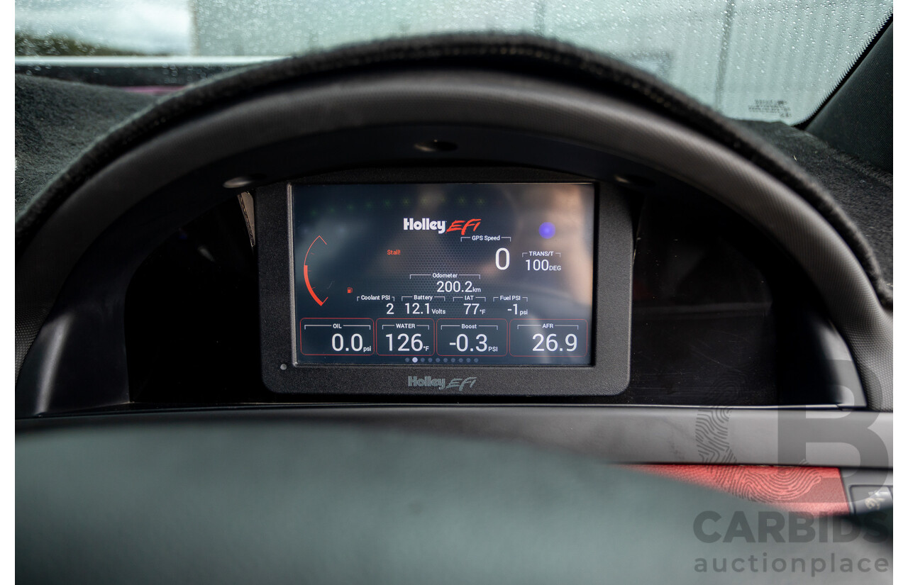 6/2009 Holden Special Vehicles HSV VE GTS MY08 Upgrade Build Number #960 4d Sedan White Turbocharged V8 1100hp+