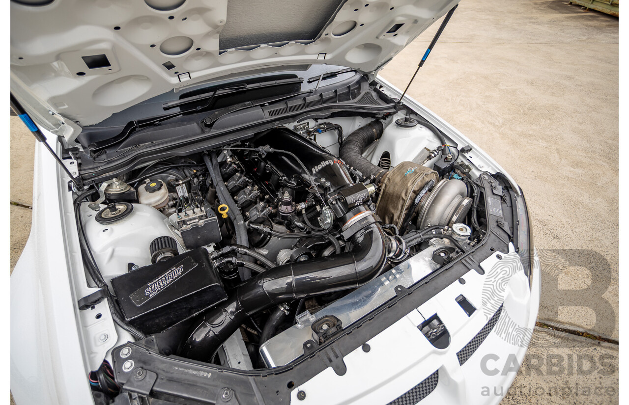 6/2009 Holden Special Vehicles HSV VE GTS MY08 Upgrade Build Number #960 4d Sedan White Turbocharged V8 1100hp+