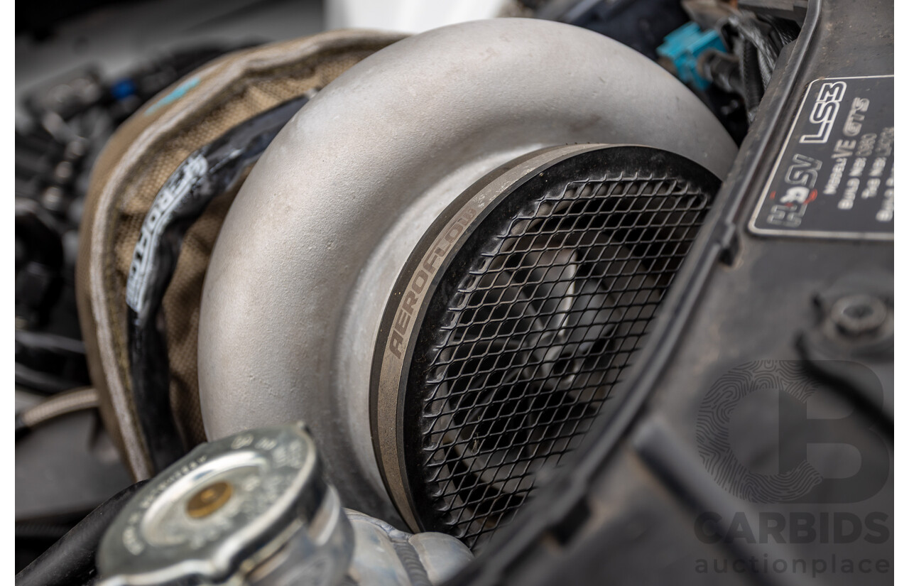 6/2009 Holden Special Vehicles HSV VE GTS MY08 Upgrade Build Number #960 4d Sedan White Turbocharged V8 1100hp+