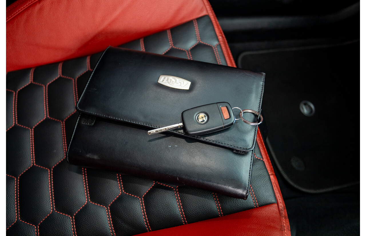 6/2009 Holden Special Vehicles HSV VE GTS MY08 Upgrade Build Number #960 4d Sedan White Turbocharged V8 1100hp+