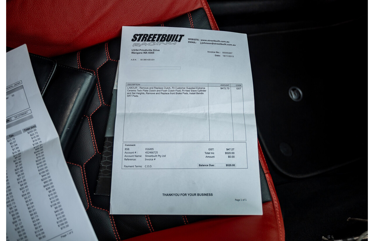 6/2009 Holden Special Vehicles HSV VE GTS MY08 Upgrade Build Number #960 4d Sedan White Turbocharged V8 1100hp+