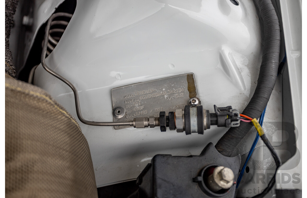 6/2009 Holden Special Vehicles HSV VE GTS MY08 Upgrade Build Number #960 4d Sedan White Turbocharged V8 1100hp+