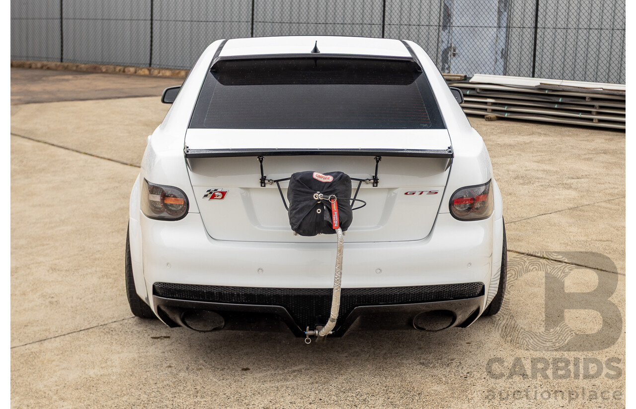 6/2009 Holden Special Vehicles HSV VE GTS MY08 Upgrade Build Number #960 4d Sedan White Turbocharged V8 1100hp+