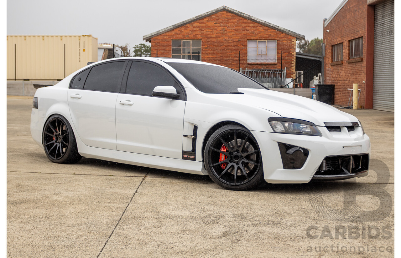 6/2009 Holden Special Vehicles HSV VE GTS MY08 Upgrade Build Number #960 4d Sedan White Turbocharged V8 1100hp+