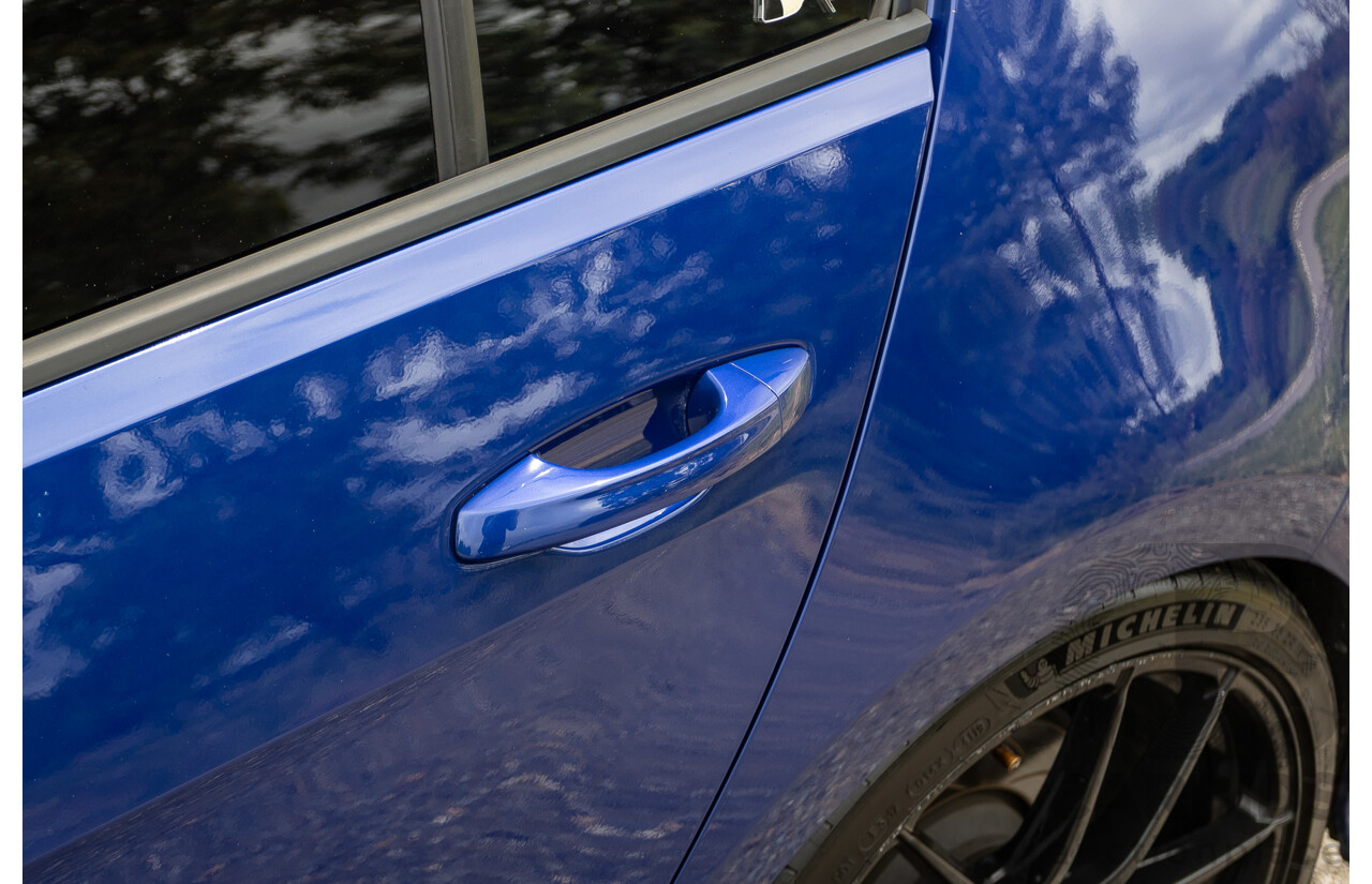 7/2015 Volkswagen Golf R Mk7 (AWD) AU MY15 5d Hatchback Lapiz Blue Metallic Turbo 2.0L - Stage 3 APR