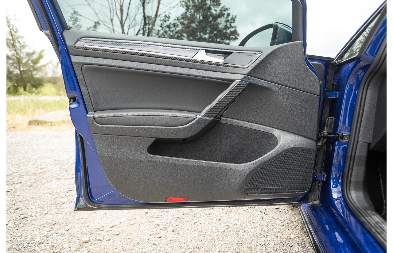 7/2015 Volkswagen Golf R Mk7 (AWD) AU MY15 5d Hatchback Lapiz Blue Metallic Turbo 2.0L - Stage 3 APR