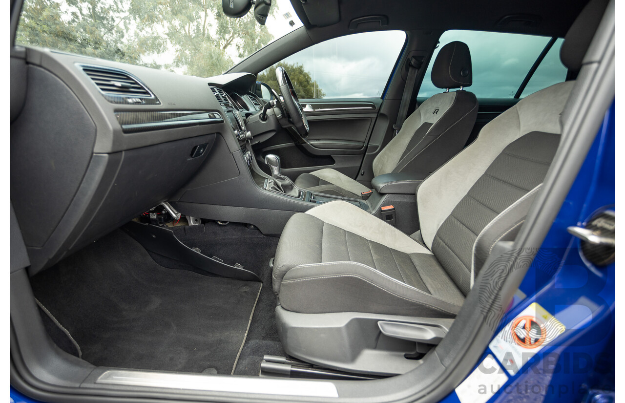 7/2015 Volkswagen Golf R Mk7 (AWD) AU MY15 5d Hatchback Lapiz Blue Metallic Turbo 2.0L - Stage 3 APR