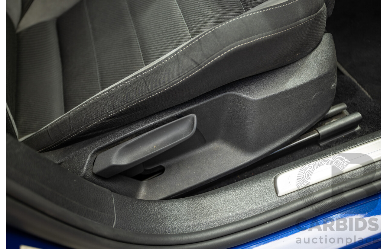 7/2015 Volkswagen Golf R Mk7 (AWD) AU MY15 5d Hatchback Lapiz Blue Metallic Turbo 2.0L - Stage 3 APR