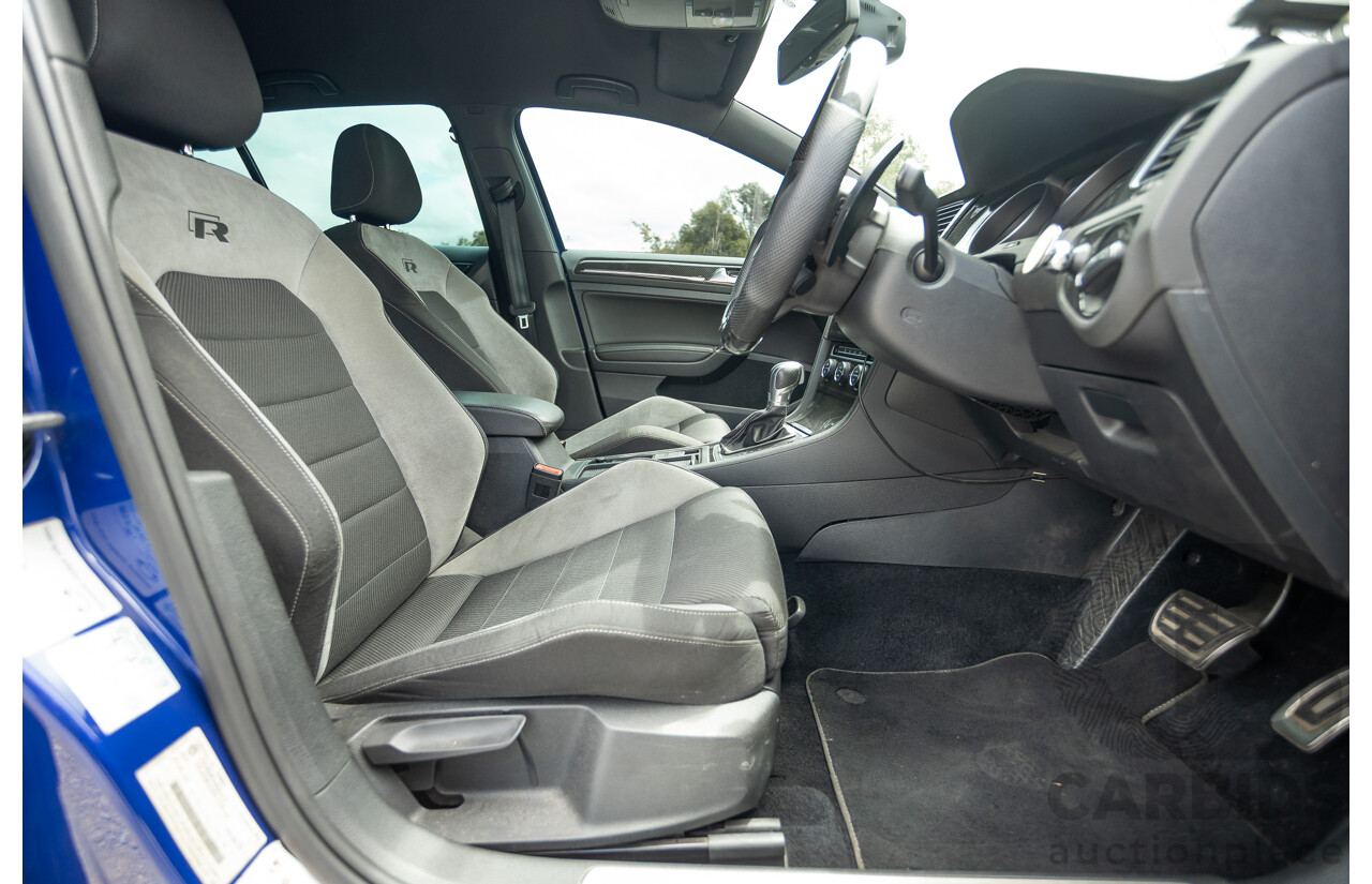 7/2015 Volkswagen Golf R Mk7 (AWD) AU MY15 5d Hatchback Lapiz Blue Metallic Turbo 2.0L - Stage 3 APR