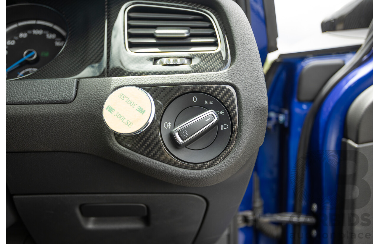 7/2015 Volkswagen Golf R Mk7 (AWD) AU MY15 5d Hatchback Lapiz Blue Metallic Turbo 2.0L - Stage 3 APR