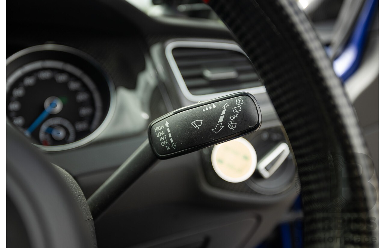7/2015 Volkswagen Golf R Mk7 (AWD) AU MY15 5d Hatchback Lapiz Blue Metallic Turbo 2.0L - Stage 3 APR
