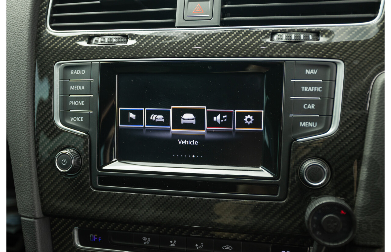 7/2015 Volkswagen Golf R Mk7 (AWD) AU MY15 5d Hatchback Lapiz Blue Metallic Turbo 2.0L - Stage 3 APR