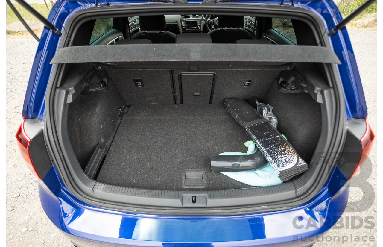 7/2015 Volkswagen Golf R Mk7 (AWD) AU MY15 5d Hatchback Lapiz Blue Metallic Turbo 2.0L - Stage 3 APR