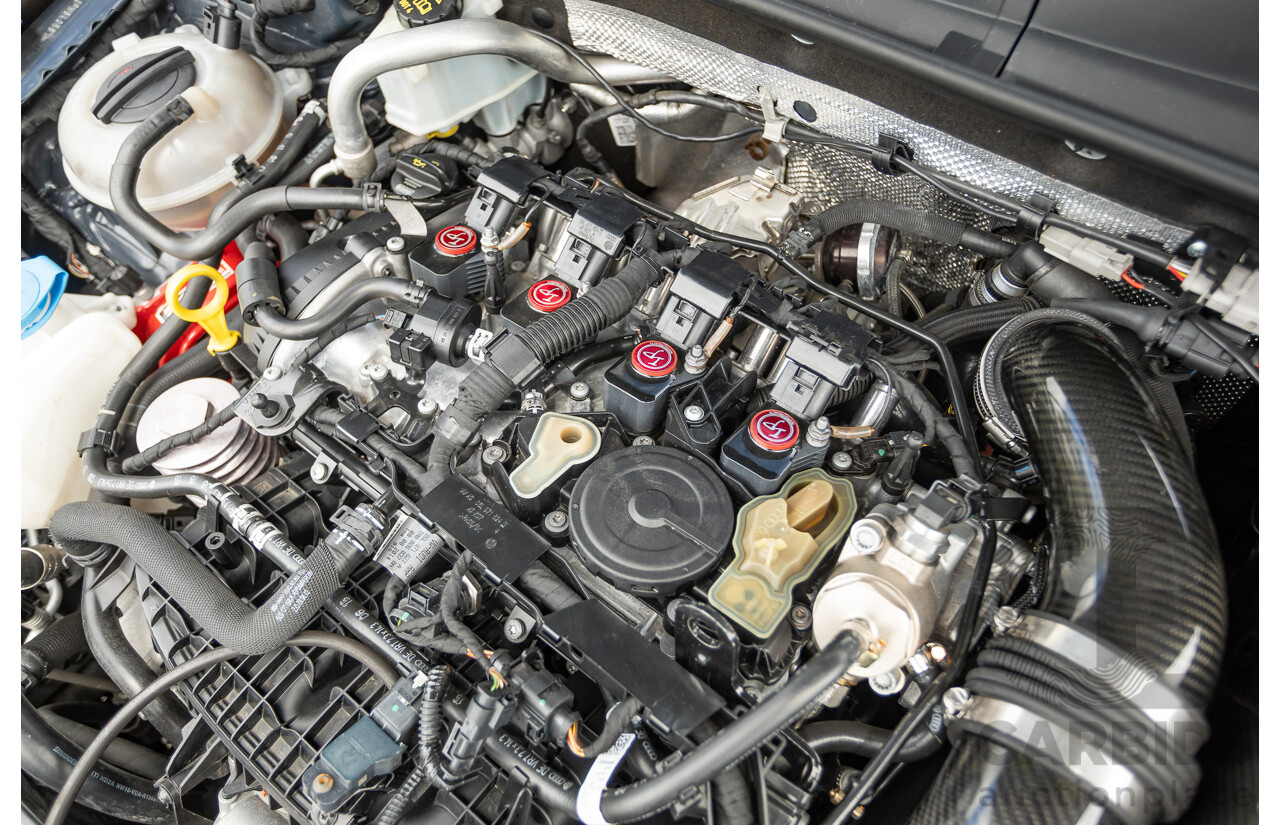 7/2015 Volkswagen Golf R Mk7 (AWD) AU MY15 5d Hatchback Lapiz Blue Metallic Turbo 2.0L - Stage 3 APR