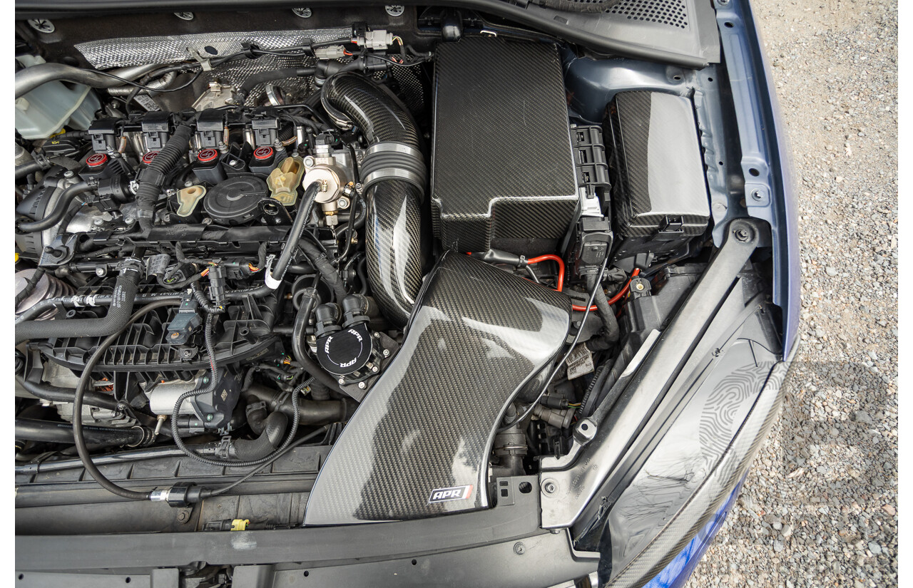 7/2015 Volkswagen Golf R Mk7 (AWD) AU MY15 5d Hatchback Lapiz Blue Metallic Turbo 2.0L - Stage 3 APR