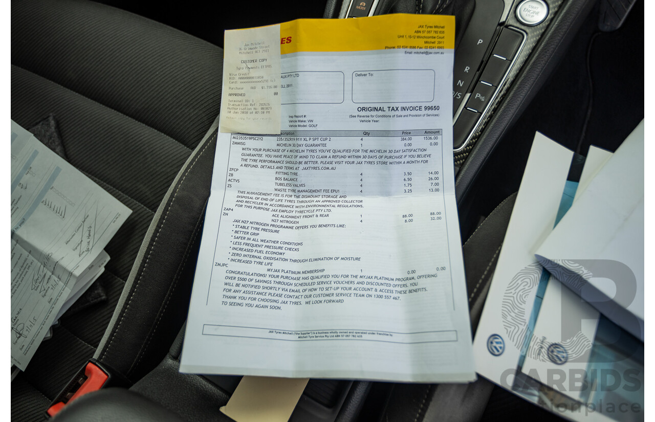 7/2015 Volkswagen Golf R Mk7 (AWD) AU MY15 5d Hatchback Lapiz Blue Metallic Turbo 2.0L - Stage 3 APR