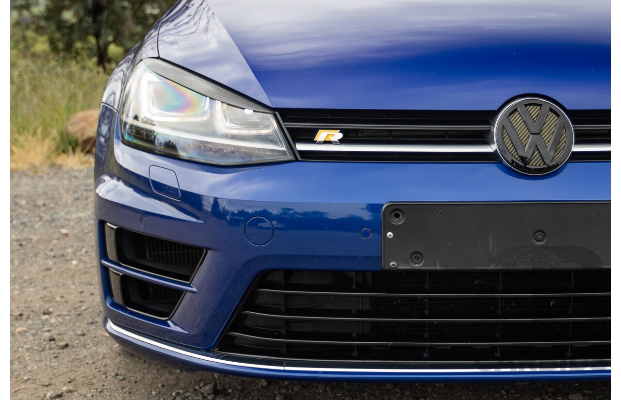 7/2015 Volkswagen Golf R Mk7 (AWD) AU MY15 5d Hatchback Lapiz Blue Metallic Turbo 2.0L - Stage 3 APR