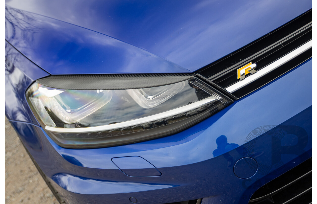 7/2015 Volkswagen Golf R Mk7 (AWD) AU MY15 5d Hatchback Lapiz Blue Metallic Turbo 2.0L - Stage 3 APR