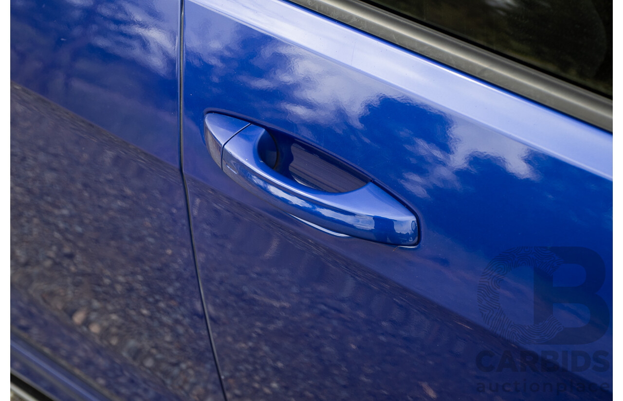 7/2015 Volkswagen Golf R Mk7 (AWD) AU MY15 5d Hatchback Lapiz Blue Metallic Turbo 2.0L - Stage 3 APR