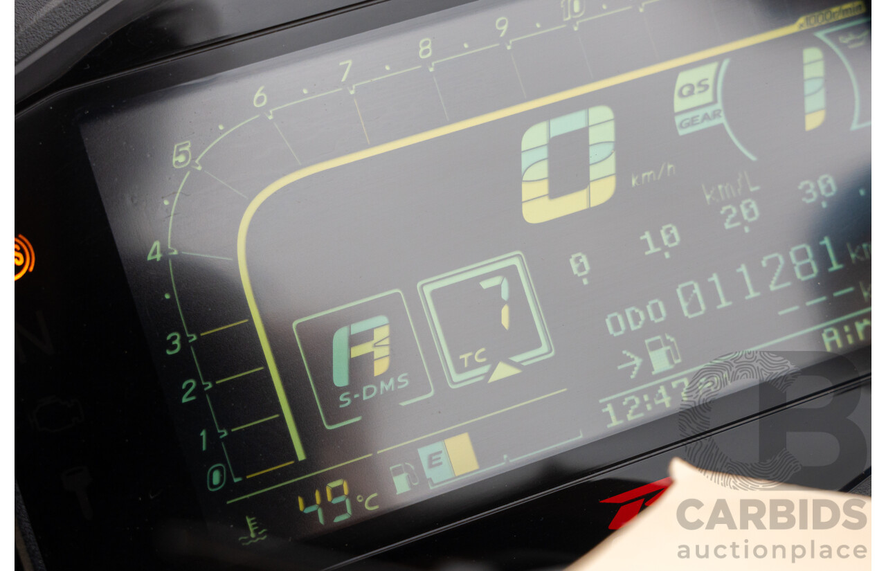 08/2017 Suzuki GSX-R1000R 999cc Super Sport Motorbike Glass Sparkle Black