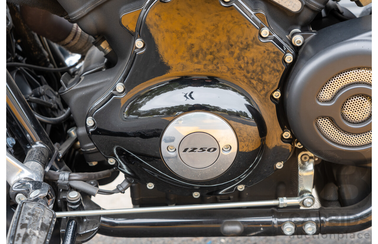 04/2014 Harley Davidson Night Rod Special 1250 ABS V-Rod VRSCDX 1250cc Motorbike White / Black - Modified