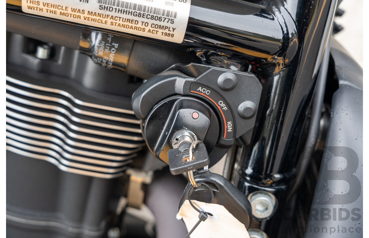 04/2014 Harley Davidson Night Rod Special 1250 ABS V-Rod VRSCDX 1250cc Motorbike White / Black - Modified