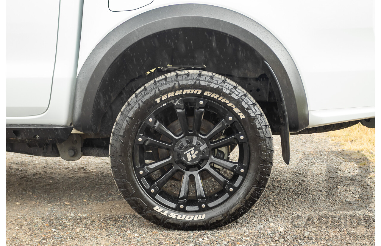 10/2018 Ford Ranger Raptor 2.0 (4x4) PX MKIII MY19 4d Double Cab P/Up Frozen White Twin Turbo Diesel 2.0L