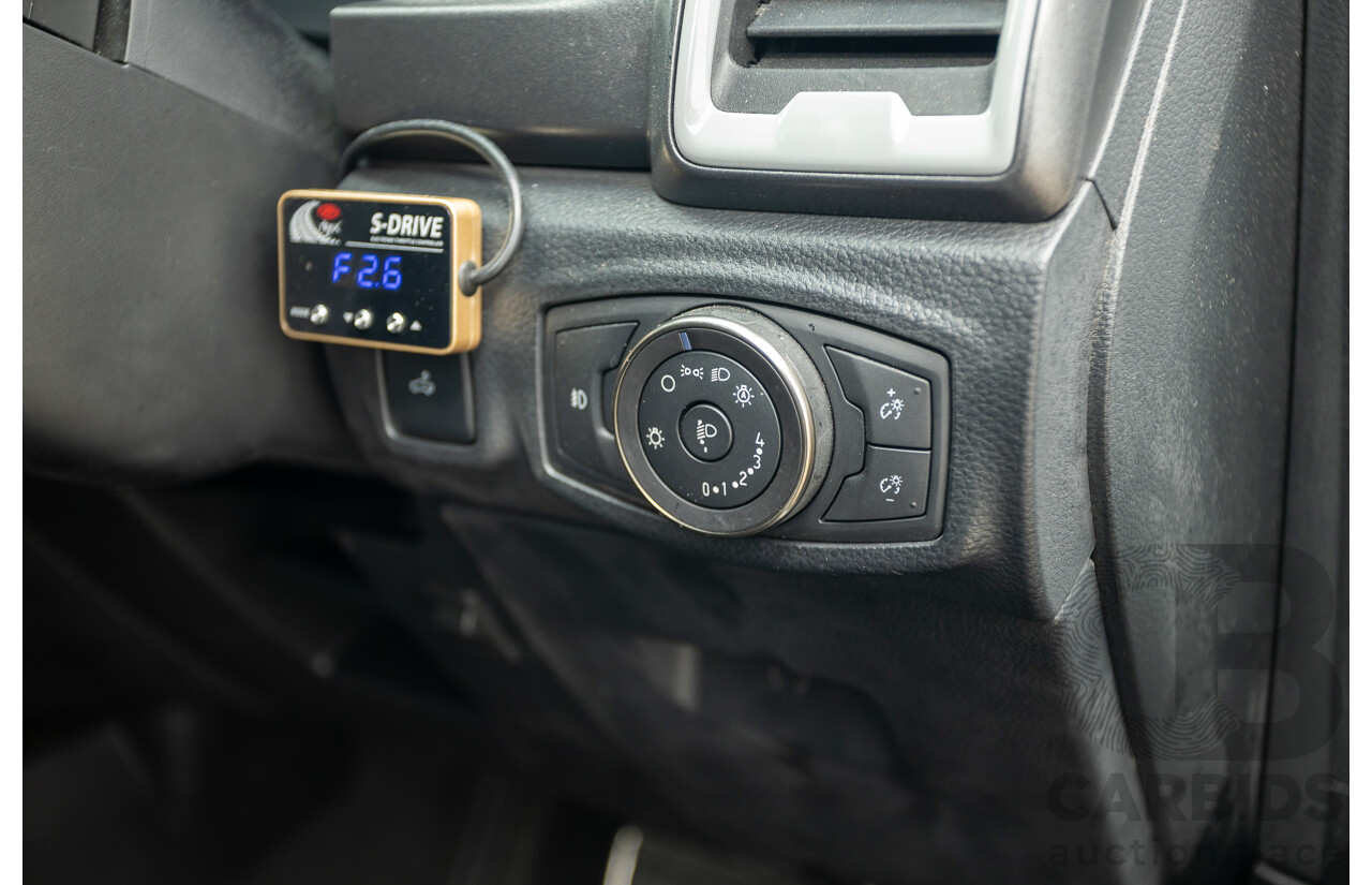 10/2018 Ford Ranger Raptor 2.0 (4x4) PX MKIII MY19 4d Double Cab P/Up Frozen White Twin Turbo Diesel 2.0L