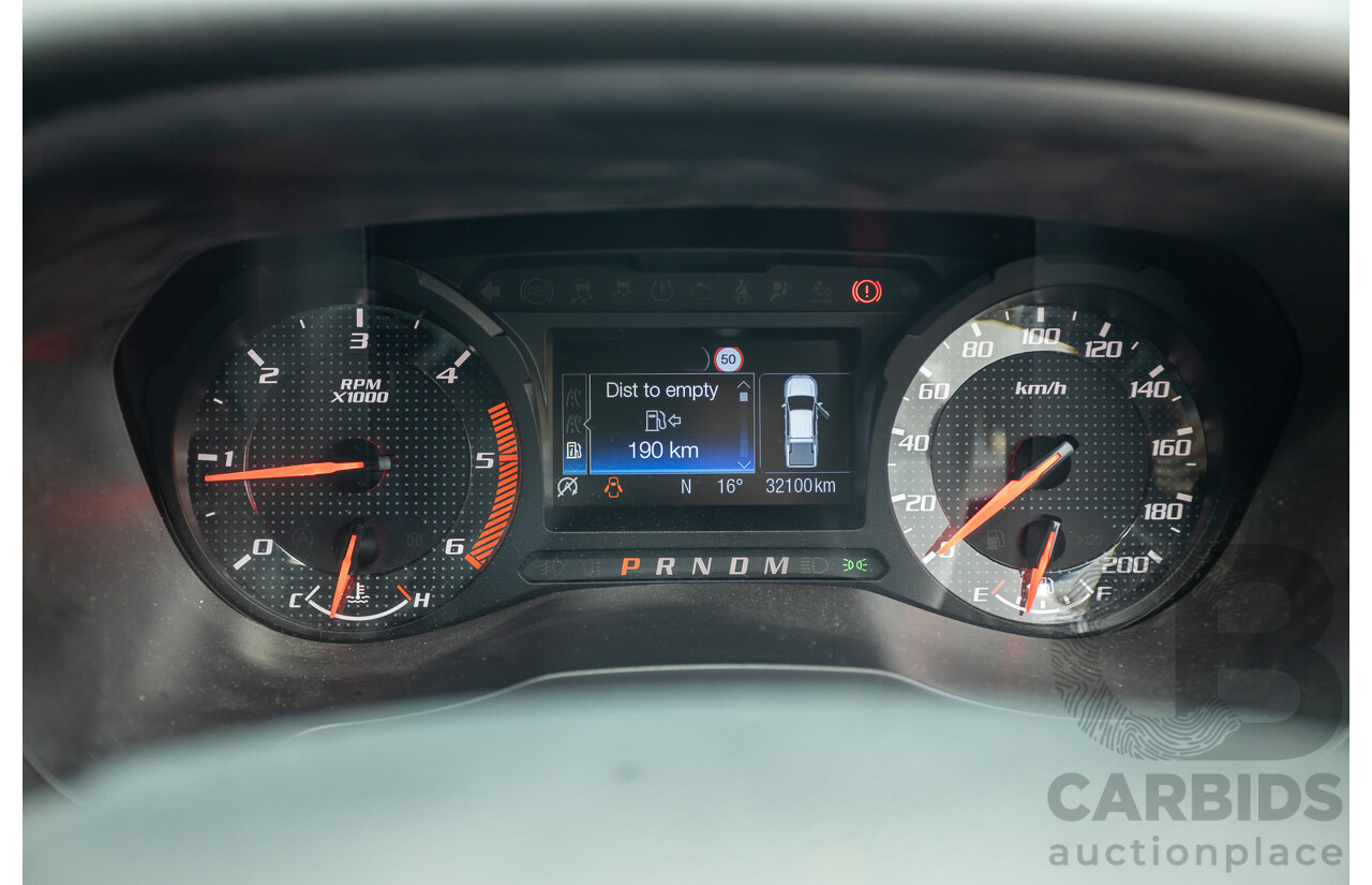 10/2018 Ford Ranger Raptor 2.0 (4x4) PX MKIII MY19 4d Double Cab P/Up Frozen White Twin Turbo Diesel 2.0L