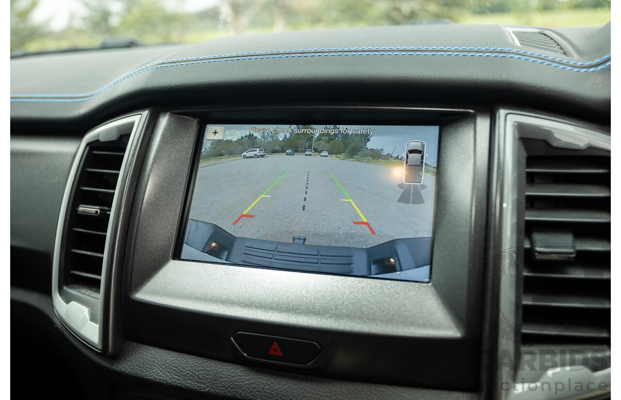 10/2018 Ford Ranger Raptor 2.0 (4x4) PX MKIII MY19 4d Double Cab P/Up Frozen White Twin Turbo Diesel 2.0L