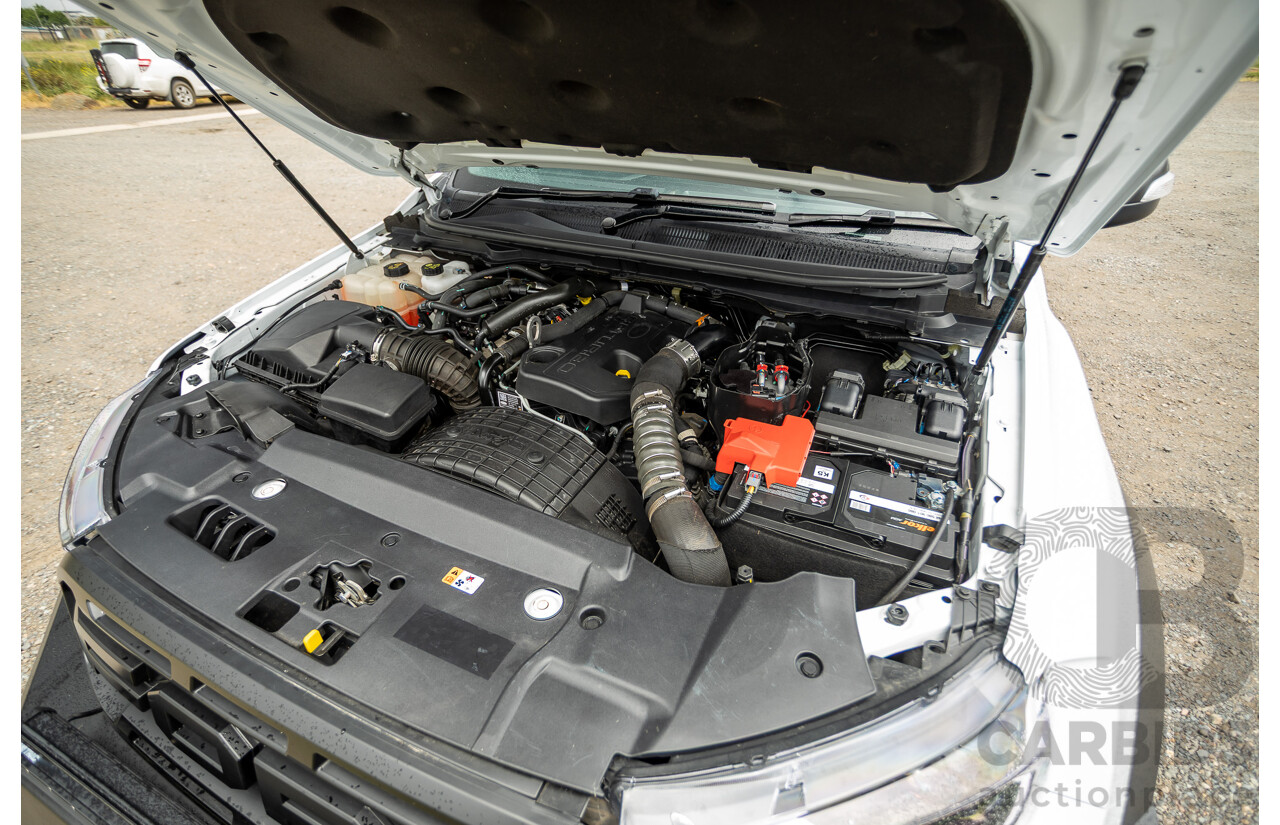 10/2018 Ford Ranger Raptor 2.0 (4x4) PX MKIII MY19 4d Double Cab P/Up Frozen White Twin Turbo Diesel 2.0L