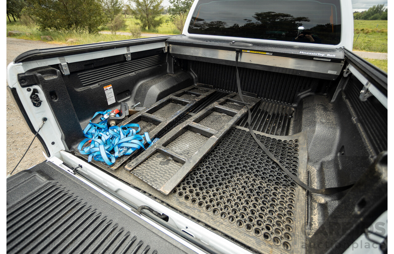 10/2018 Ford Ranger Raptor 2.0 (4x4) PX MKIII MY19 4d Double Cab P/Up Frozen White Twin Turbo Diesel 2.0L