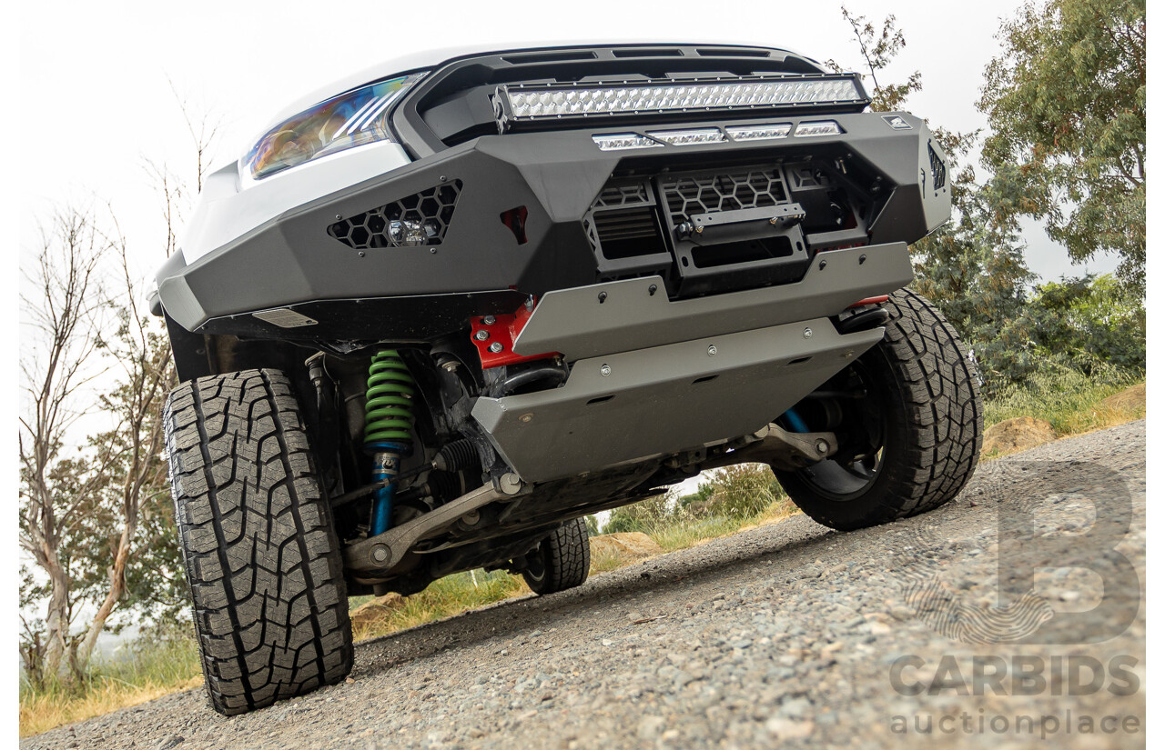 10/2018 Ford Ranger Raptor 2.0 (4x4) PX MKIII MY19 4d Double Cab P/Up Frozen White Twin Turbo Diesel 2.0L