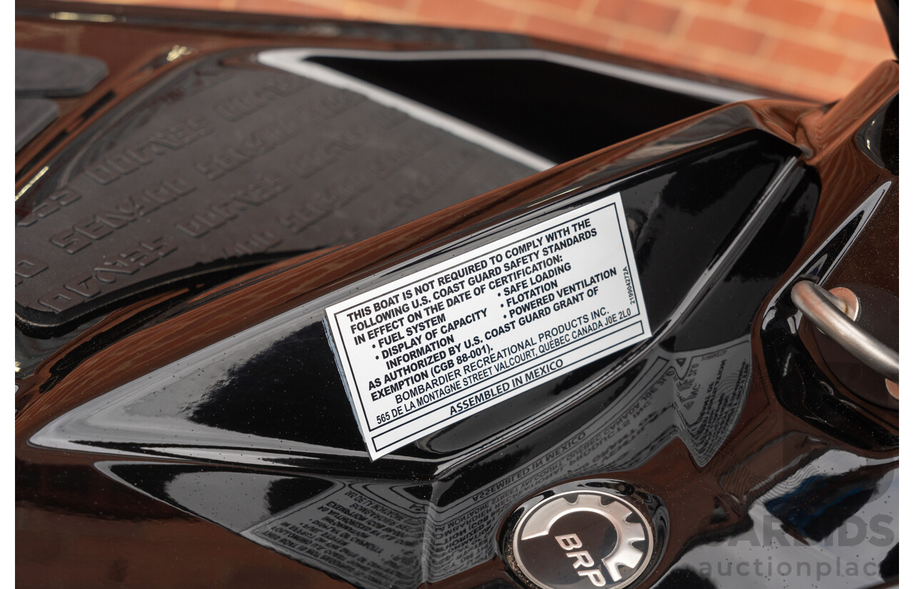 2017 BRP Seadoo GTR 230 Performance Jet Ski on 02/2017 Boeing 10SJS2 Jet Ski Trailer