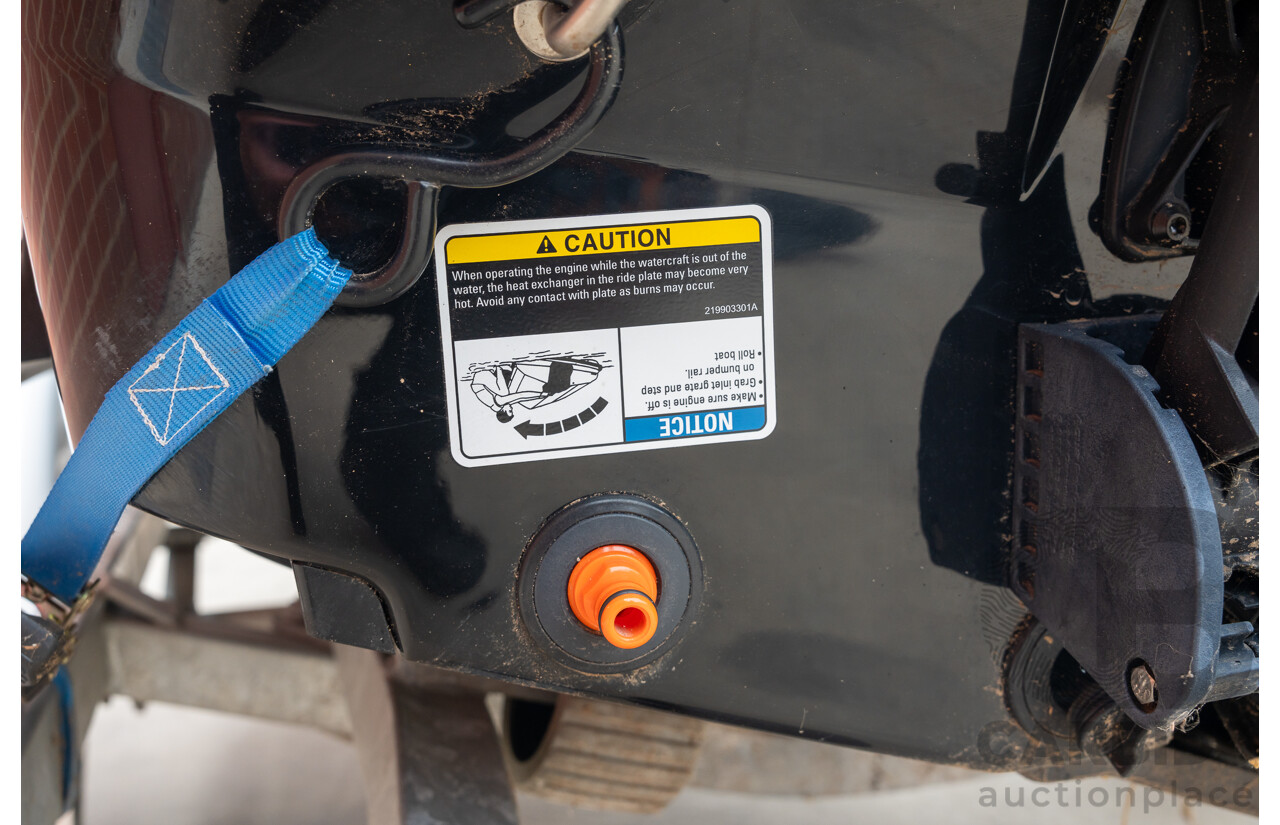 2017 BRP Seadoo GTR 230 Performance Jet Ski on 02/2017 Boeing 10SJS2 Jet Ski Trailer