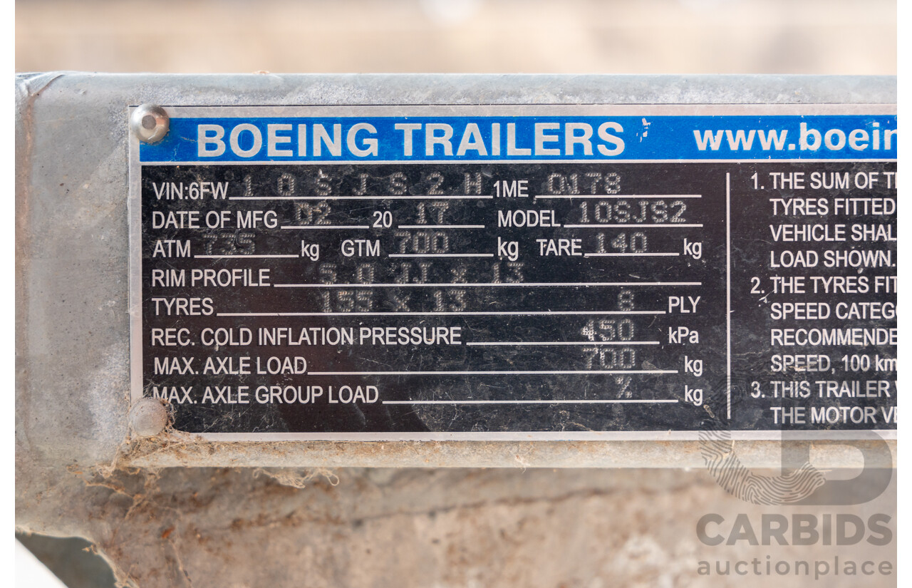 2017 BRP Seadoo GTR 230 Performance Jet Ski on 02/2017 Boeing 10SJS2 Jet Ski Trailer