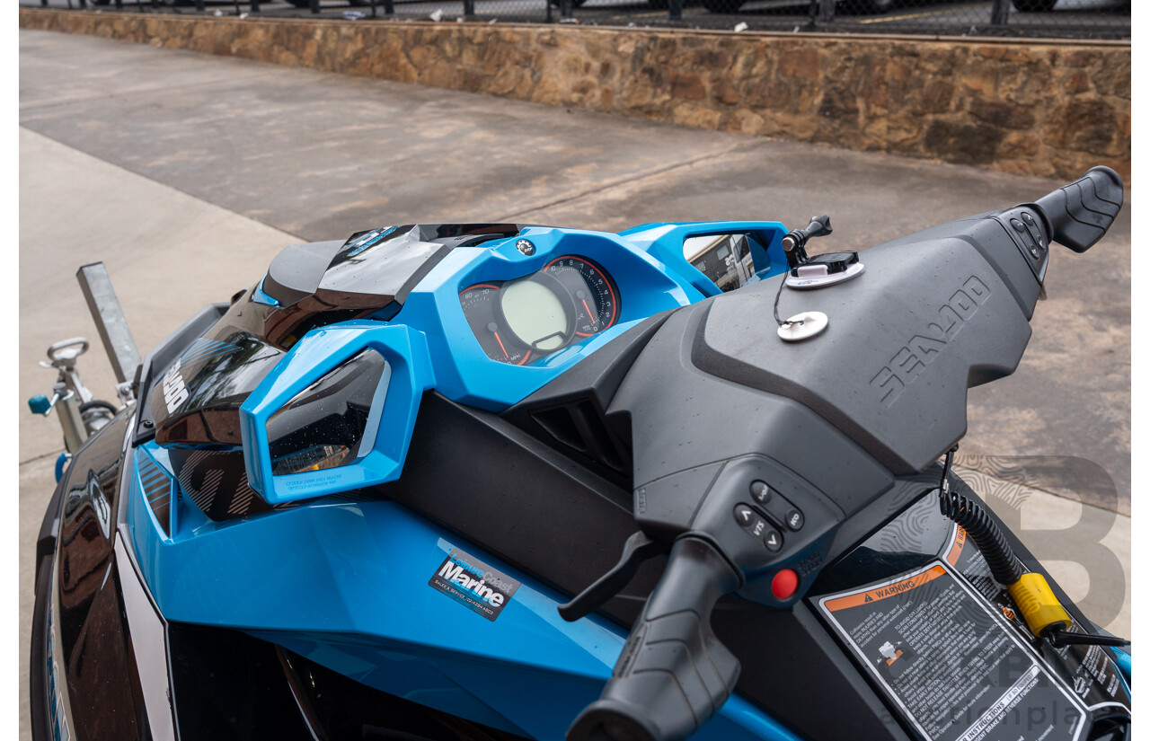 2017 BRP Seadoo GTR 230 Performance Jet Ski on 02/2017 Boeing 10SJS2 Jet Ski Trailer