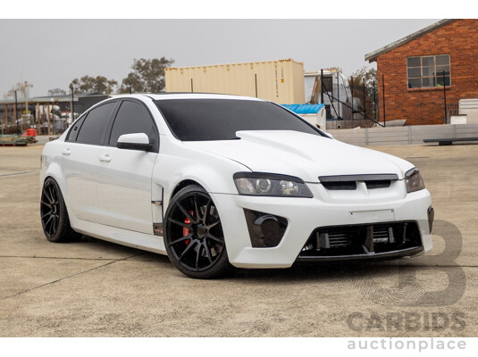 6/2009 Holden Special Vehicles HSV VE GTS MY08 Upgrade Build Number #960 4d Sedan White Turbocharged V8 1100hp+ 6/2009 Holden Special Vehicles HSV VE GTS MY08 Upgrade Build Number #960 4d Sedan White Turbocharged V8 1100hp+