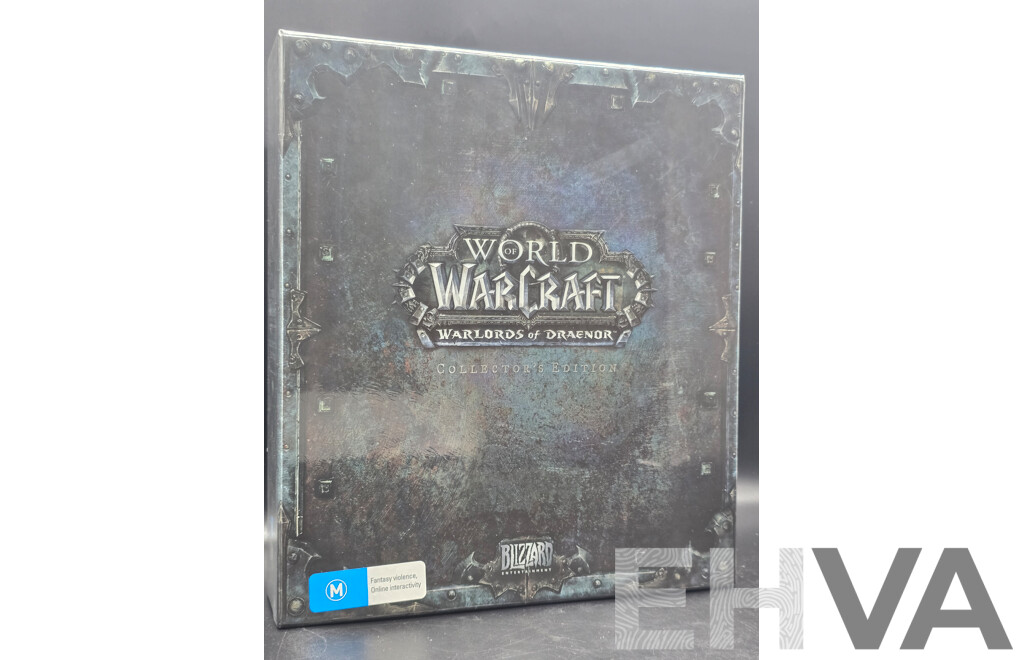 World of Warcraft: the Warlords of Draenor Collectors Edition, Sealed New in Box
