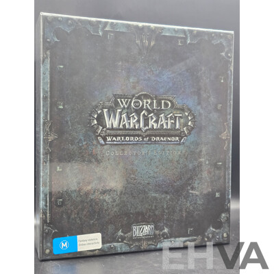 World of Warcraft: the Warlords of Draenor Collectors Edition, Sealed New in Box