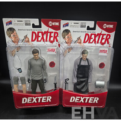 Dexter Action Figure, Work Jumpsuit Outfit and Serial Killer -  Sealed New in Box