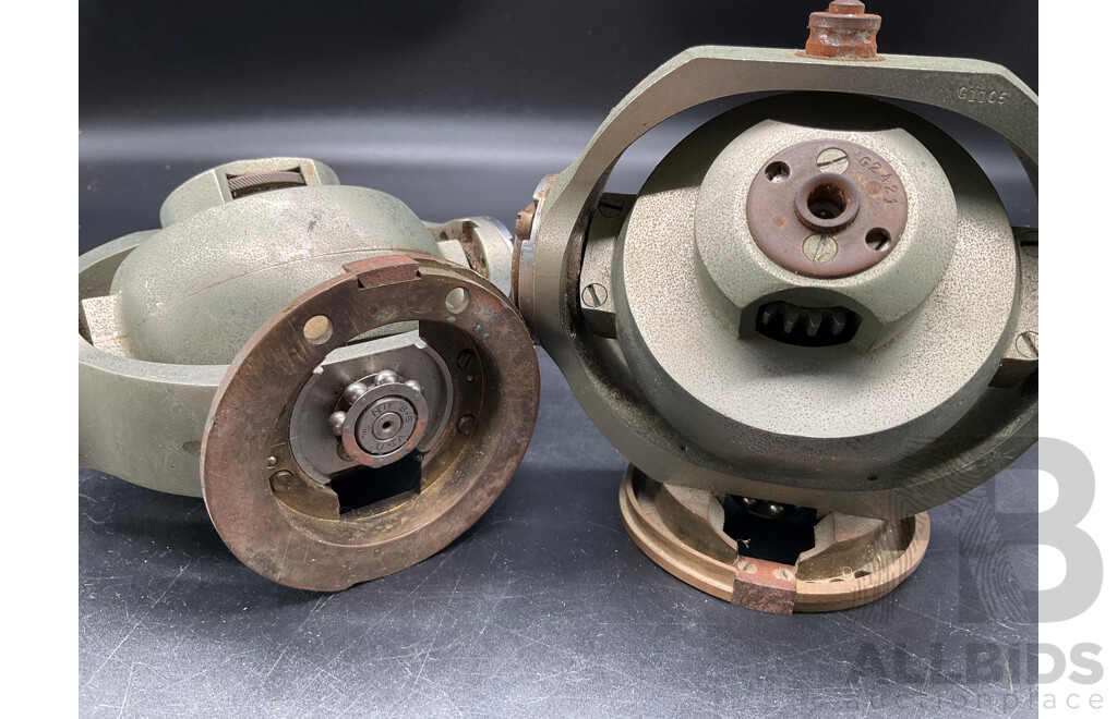 U.S. Navy Mark 12-3 Torpedo Gyroscopes (Pair) - World War II Era – Submarine and Surface Torpedo Components