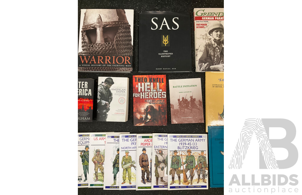 Collection of Military History Books - Lot of 20