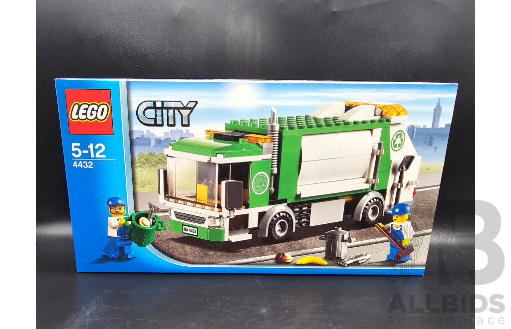 Retired Lego Set, City, Garbage Truck, 4432 Sealed New in Box