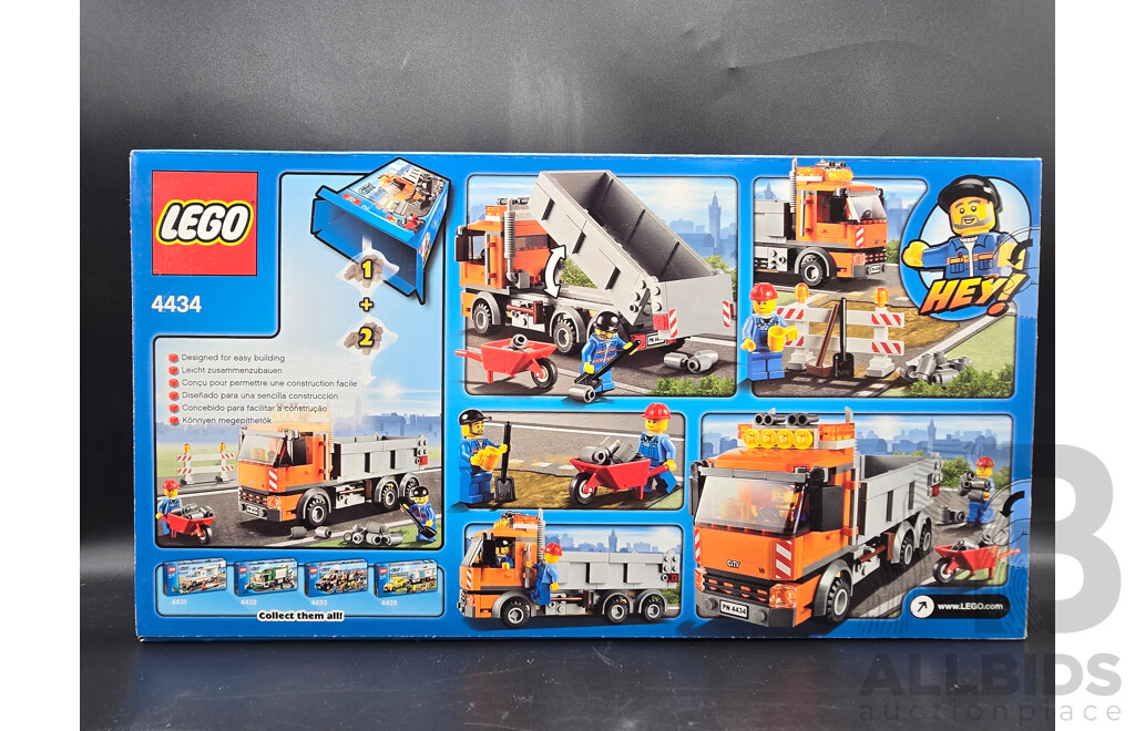 Retired Lego Set, City, Dump Tipper Truck, 4434 Sealed New in Box