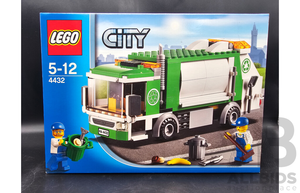 Retired Lego Set, City, Garbage Truck , 4432 Sealed New in Box