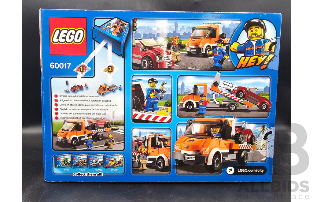 Retired Lego Set, City, Flatbed Truck , 60017 Sealed New in Box