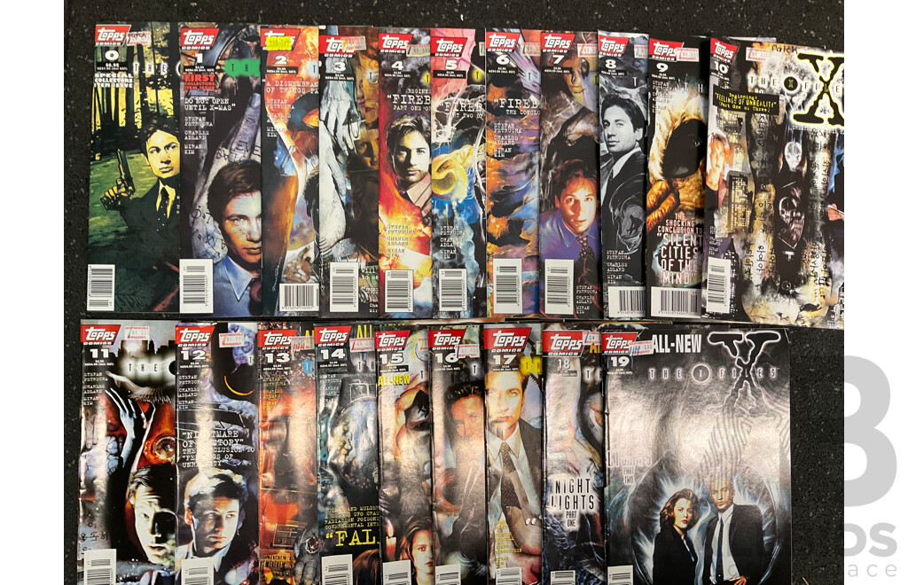 X-Files Comics and Trading Cards